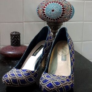 Crystal Swarovski encrusted shoes